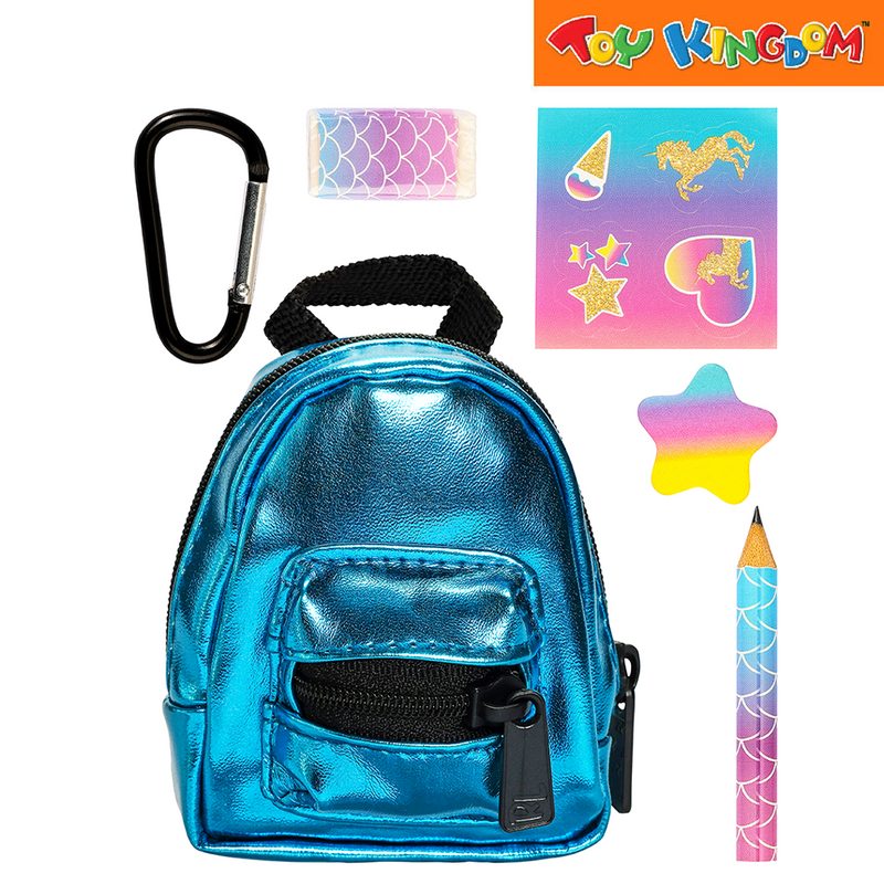 Real Littles S6 Blue Unicorn Backpack Single Pack