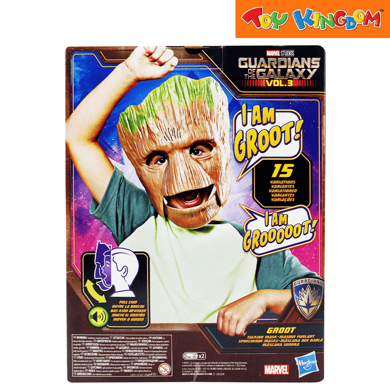 Marvel Guardians of the Galaxy Vol.3 Groot Electronic Talking Mask