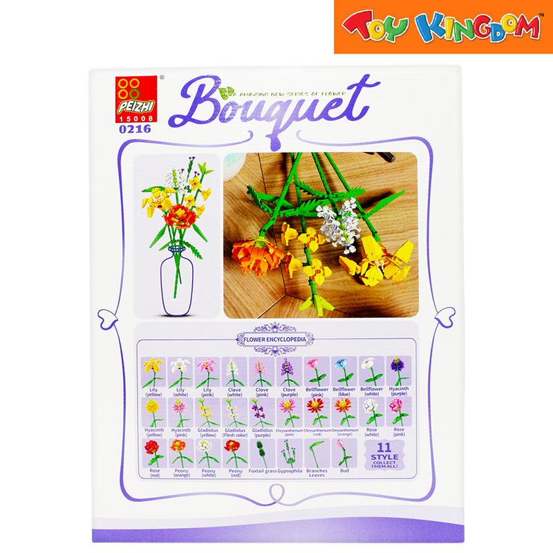 Peizhi Blocks Flower 465 pcs Bouquet