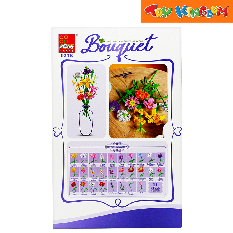 Peizhi Blocks Flower 900 pcs Bouquet