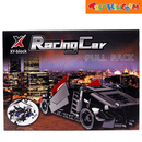XY Blocks Racing Car Black 300 pcs Building Set
