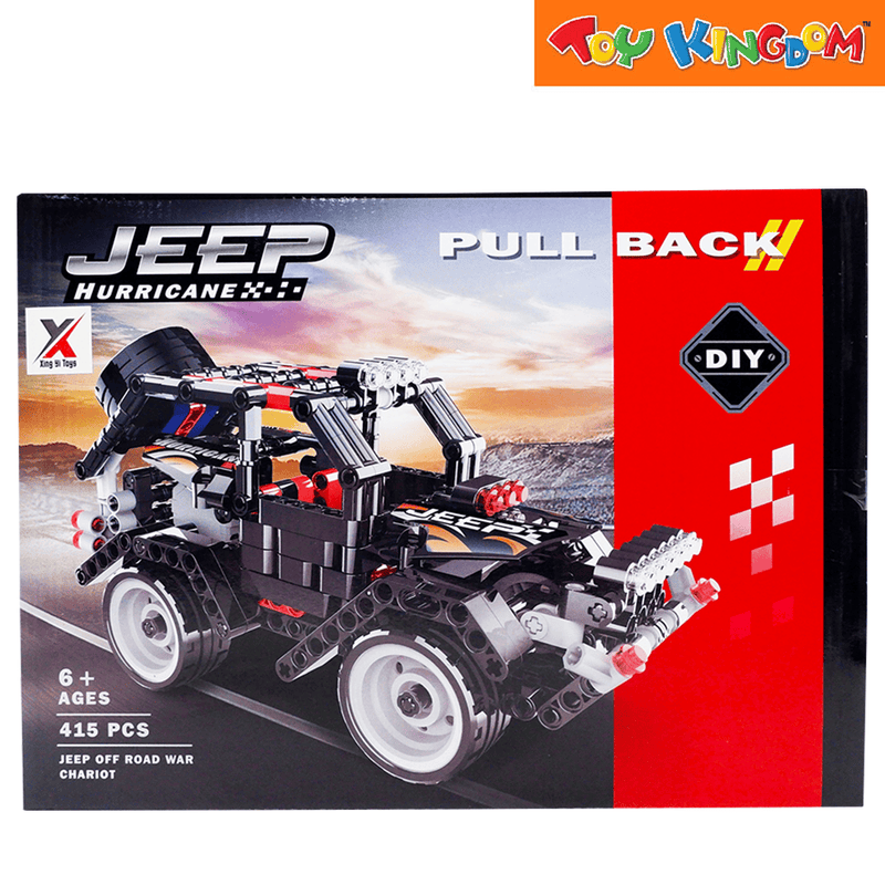 XY Blocks Jeep Hurricane 415 pcs Building Set