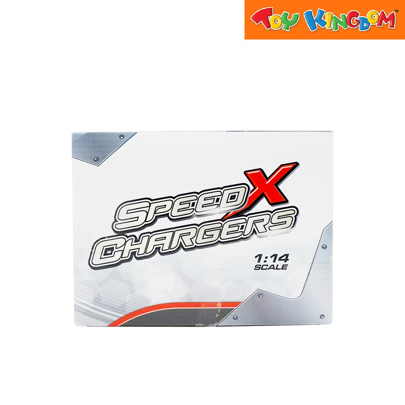 Dream Machine Speed X Chargers Gray 1:14 Scale Remote Control Vehicle