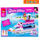 Peizhi Blocks Happy Holiday Ship 196 pcs Building Set