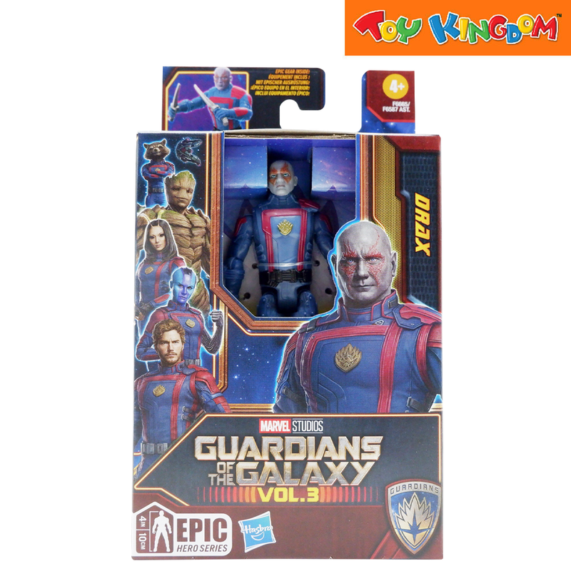 Marvel Guardians of the Galaxy Epic Hero Series Vol. 3 Drax Action Figure