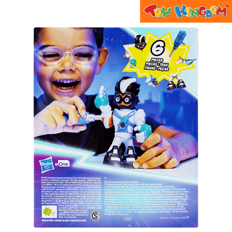 PJ Masks Power Heroes Build and Play Romeo Action Figure