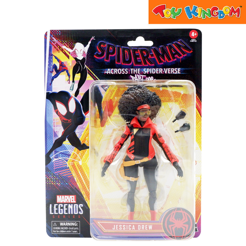 Marvel Spider-Man Legends Series Across The Spider-Verse Jessica Drew Action Figure