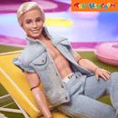 Barbie Ken Doll Wearing Denim Matching Set – Barbie The Movie Doll