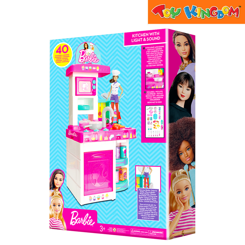 Barbie Kitchen With Light & Sound
