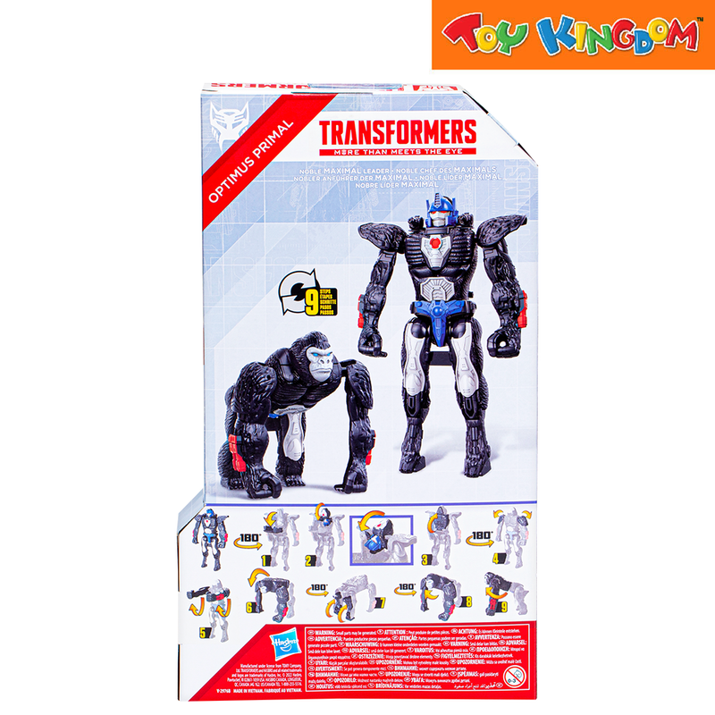 Transformers Authentics Titan Changer Optimus Primal Action Figure