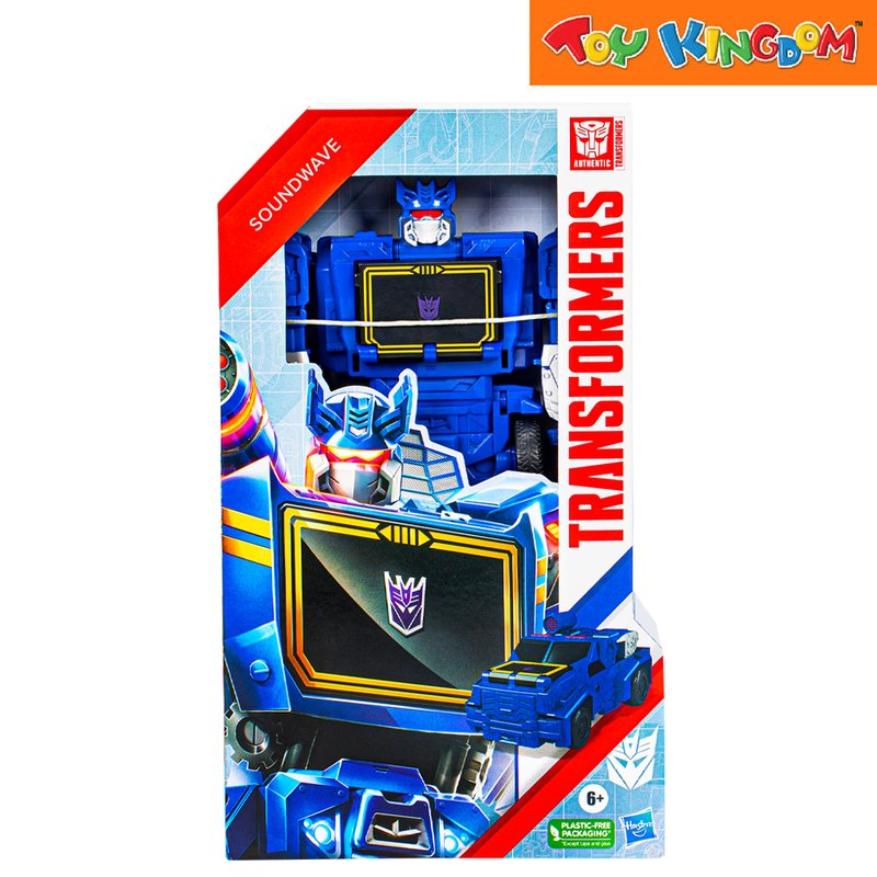 Transformers Authentics Titan Changer Soundwave Action Figure