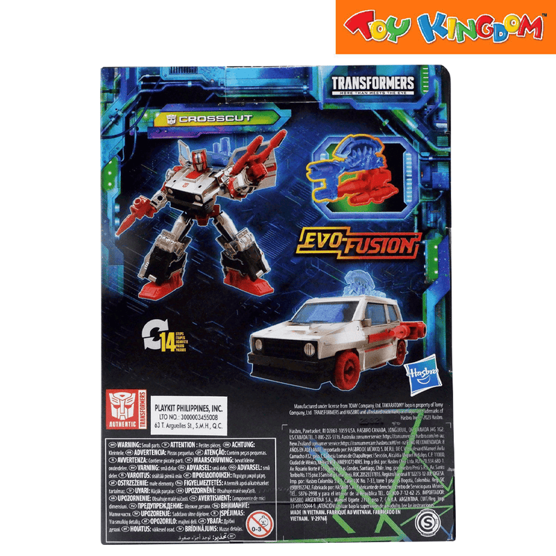 Transformers Deluxe Class Legacy Evolution Crosscut Action Figure