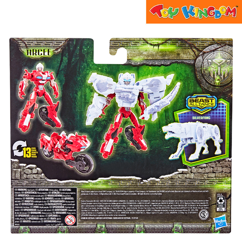 Transformers Rise Of The Beasts Beast Alliance Arcee & Silver Fang Act