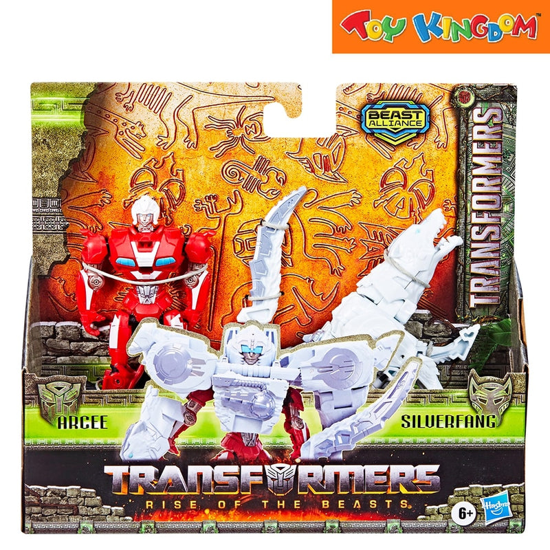 Transformers Rise Of The Beasts Beast Alliance Arcee & Silver Fang Action Figure