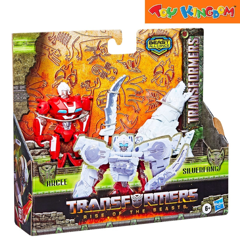 Transformers Rise Of The Beasts Beast Alliance Arcee & Silver Fang Action Figure