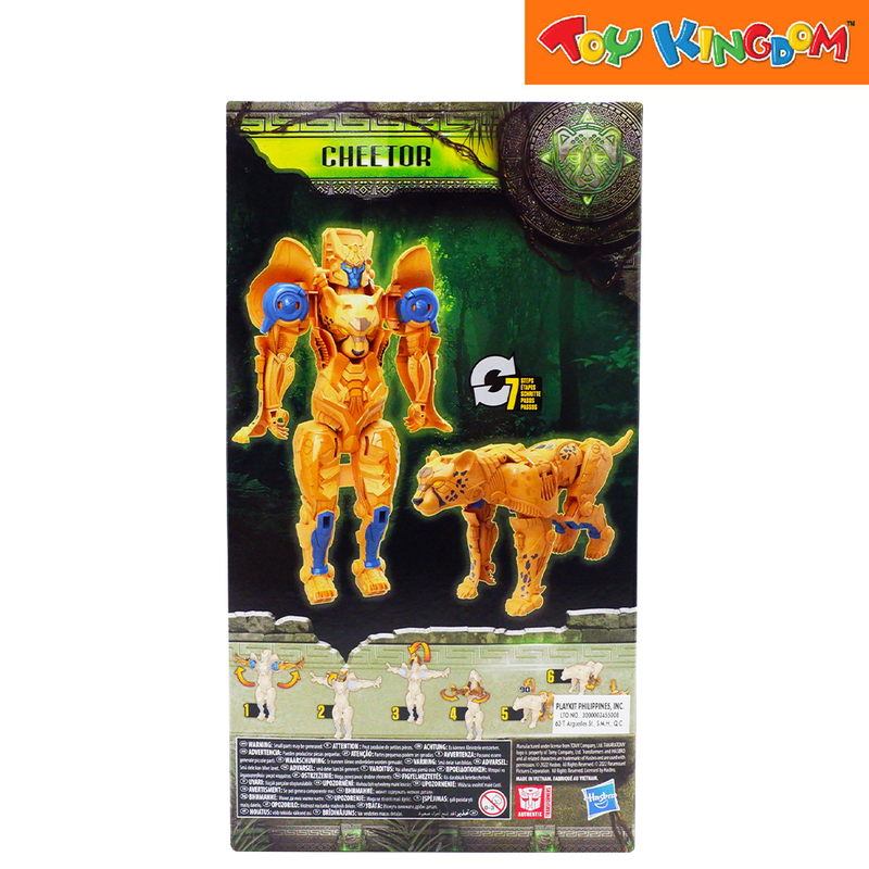 Transformers Rise Of The Beasts Cheetor 2-in-1 Action Figure