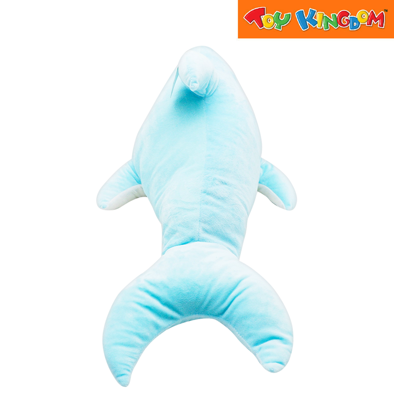 KidShop Dolphin Light Blue 90 cm Plush