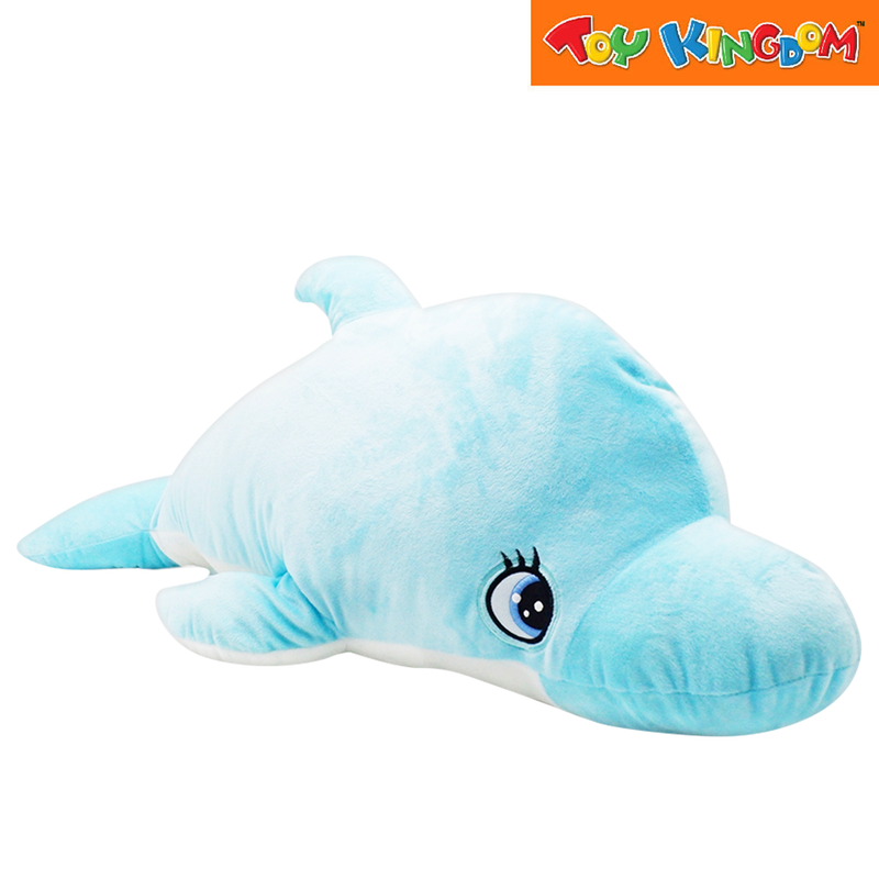 KidShop Dolphin Light Blue 90 cm Plush