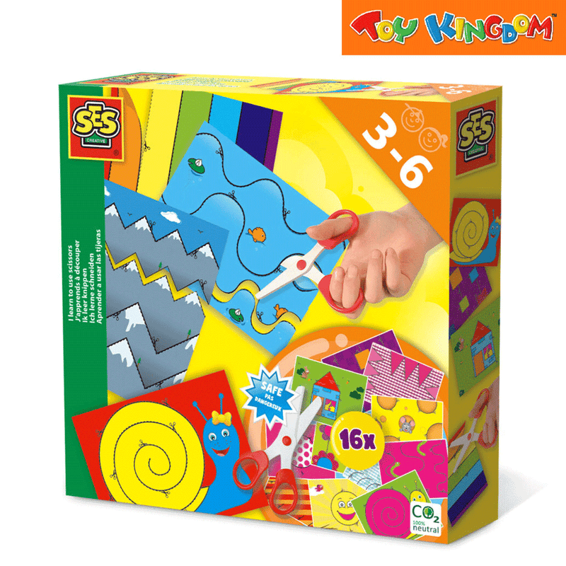 SES Creative I Learn To Use Scissors Playset