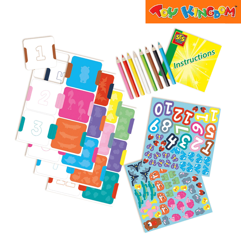 SES Creative I Learn Numbers Playset