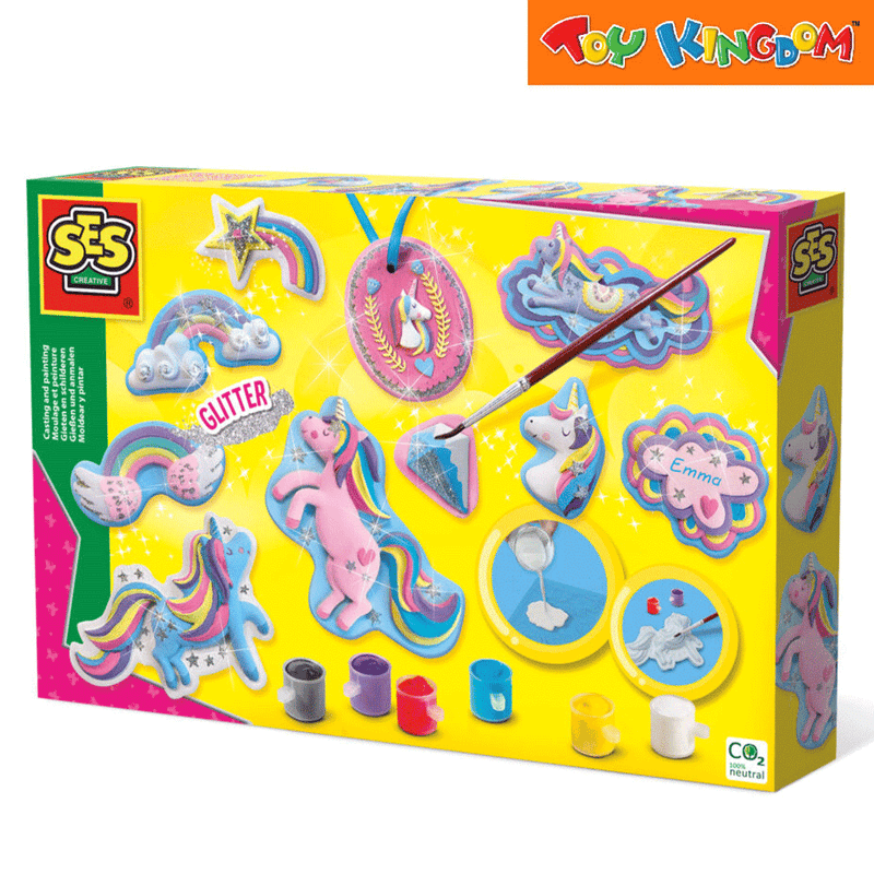 SES Creative Casting & Painting Unicorns Playset