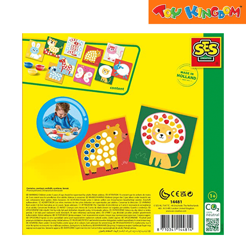 SES Creative My First Fingerprint Paint Art Playset