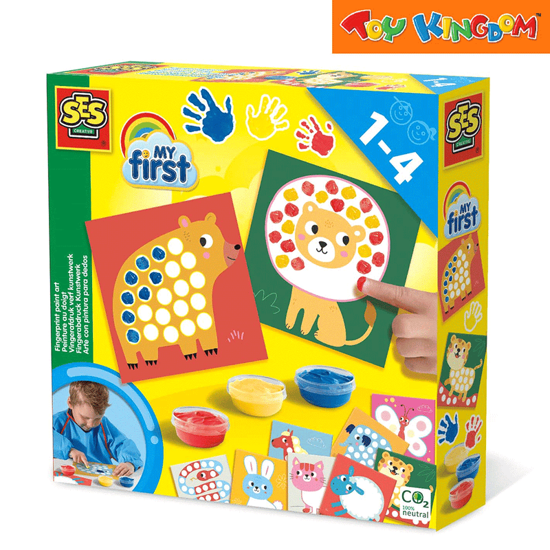 SES Creative My First Fingerprint Paint Art Playset