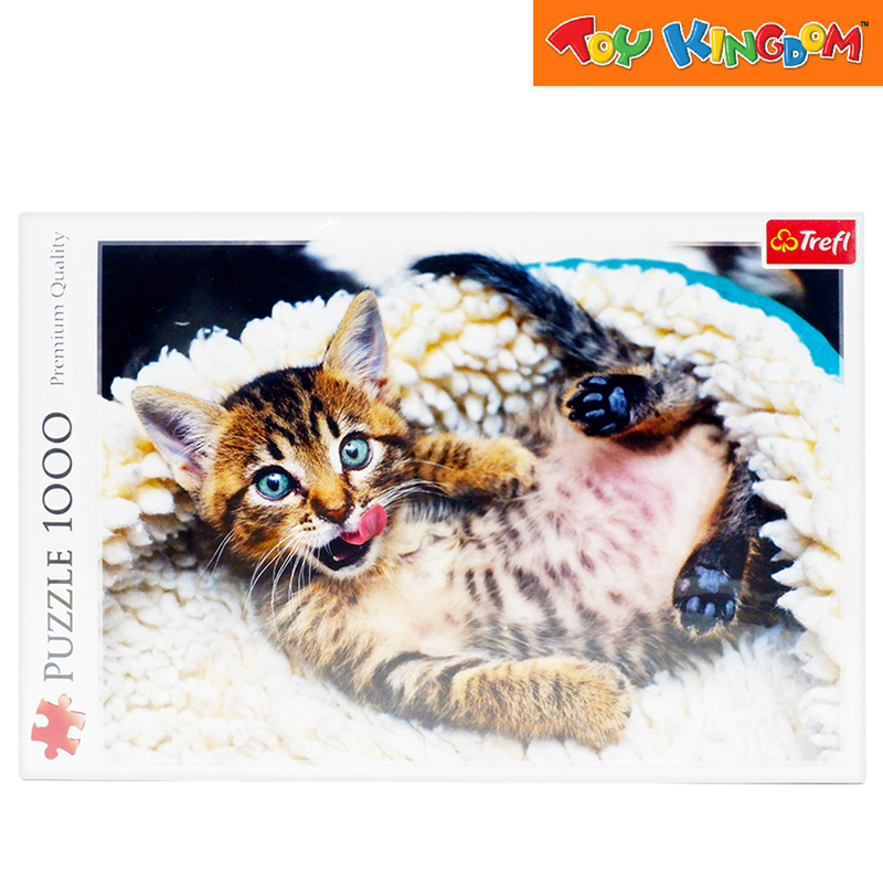 Trefl Cheerful Kitten 1000pcs Jigsaw Puzzles