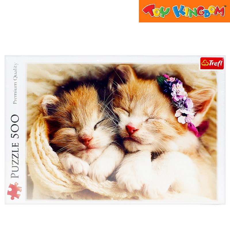 Trefl Sleeping Kittens 500pcs Jigsaw Puzzles