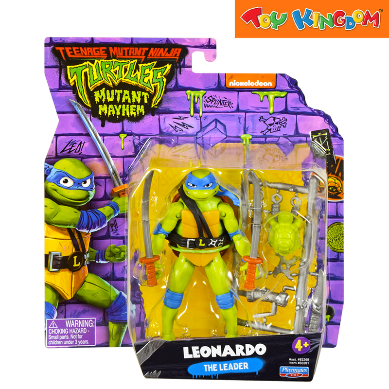 Teenage Mutant Ninja Turtles Movie Leonardo Basic Figure