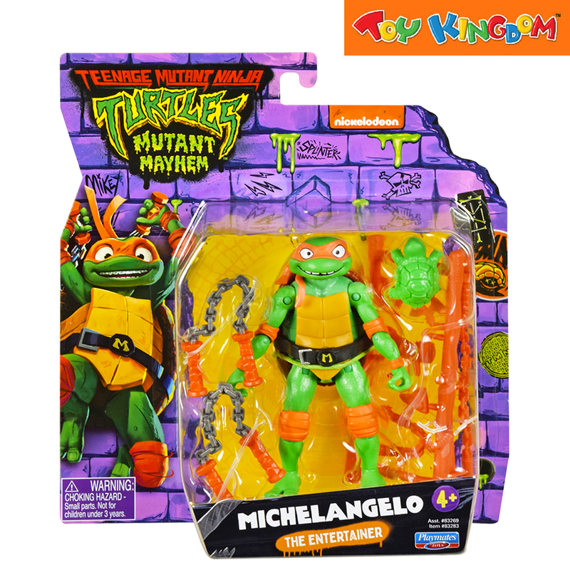 Teenage Mutant Ninja Turtles Movie Michelangelo Basic Figure