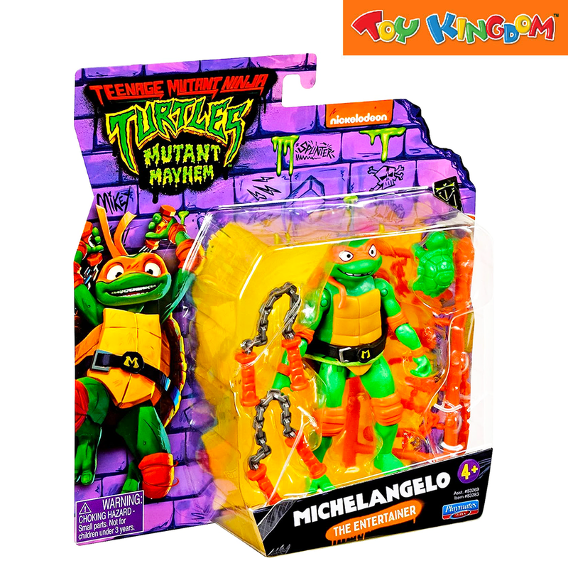 Teenage Mutant Ninja Turtles Movie Michelangelo Basic Figure