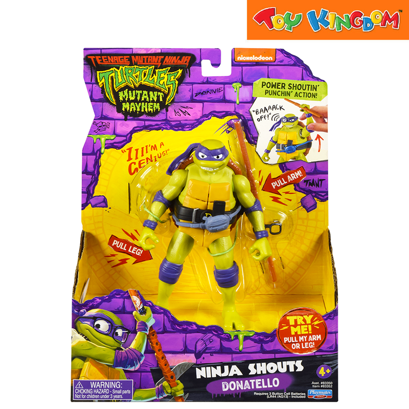 Teenage Mutant Ninja Turtles Movie Donatello Deluxe Figure