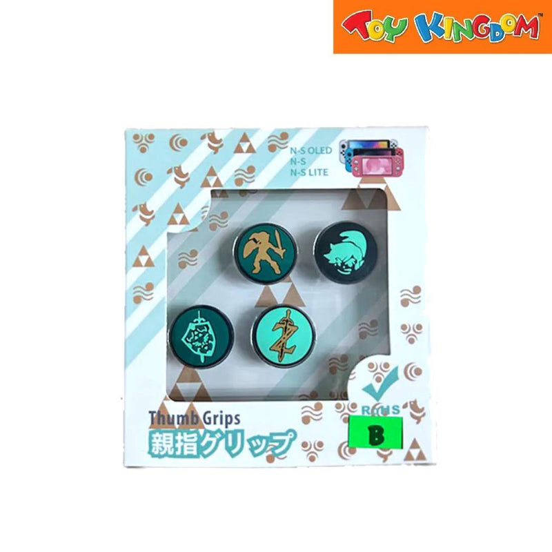 Nintendo Switch TLOZ Design B 4 pcs Thumb Grip