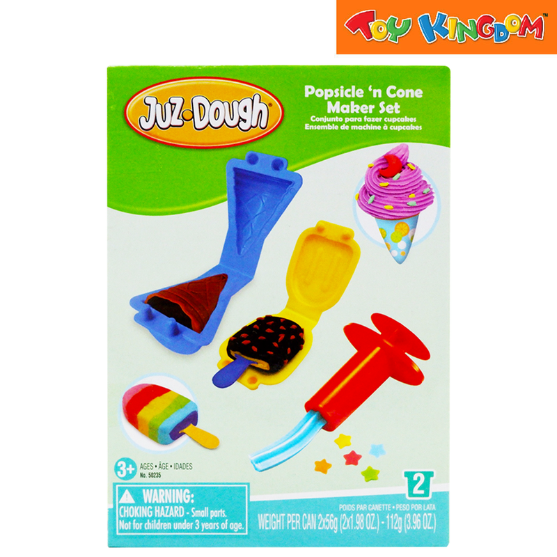 JuzDough Popsicle 'N Cone Playset