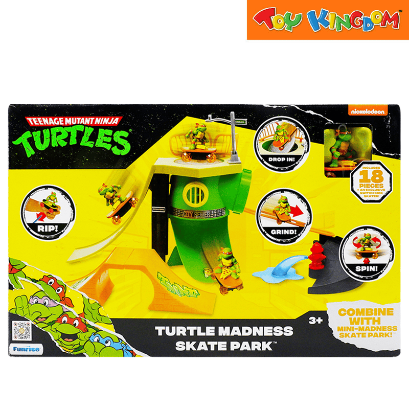 Teenage Mutant Ninja Turtles Turtle Madness Skate Park Action Figures