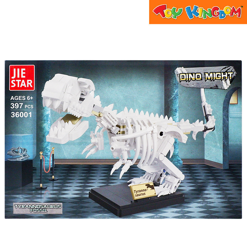 Jie Star 36001 Dino Might Tyrannosaurus Fossil 397 Pcs Blocks