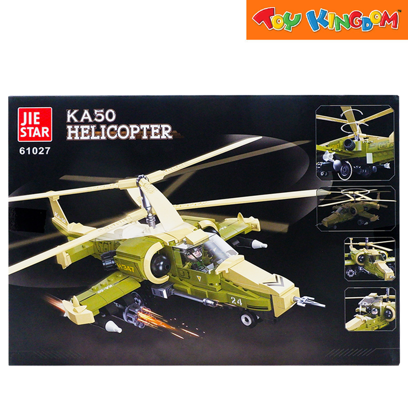 Jie Star 61027 KA 50 Helicopter 356 Pcs Blocks