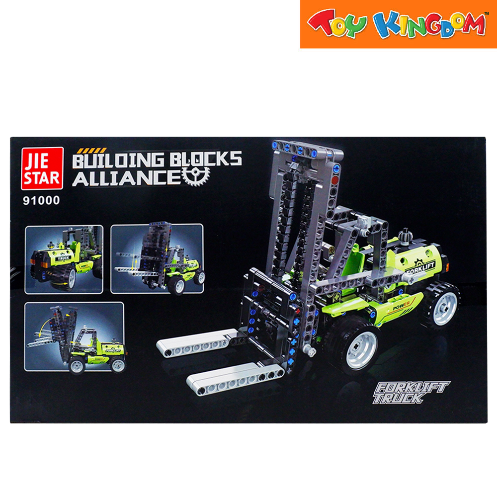 Jie Star 91000 Forklift Truck 467 Pcs Building Blocks Alliance