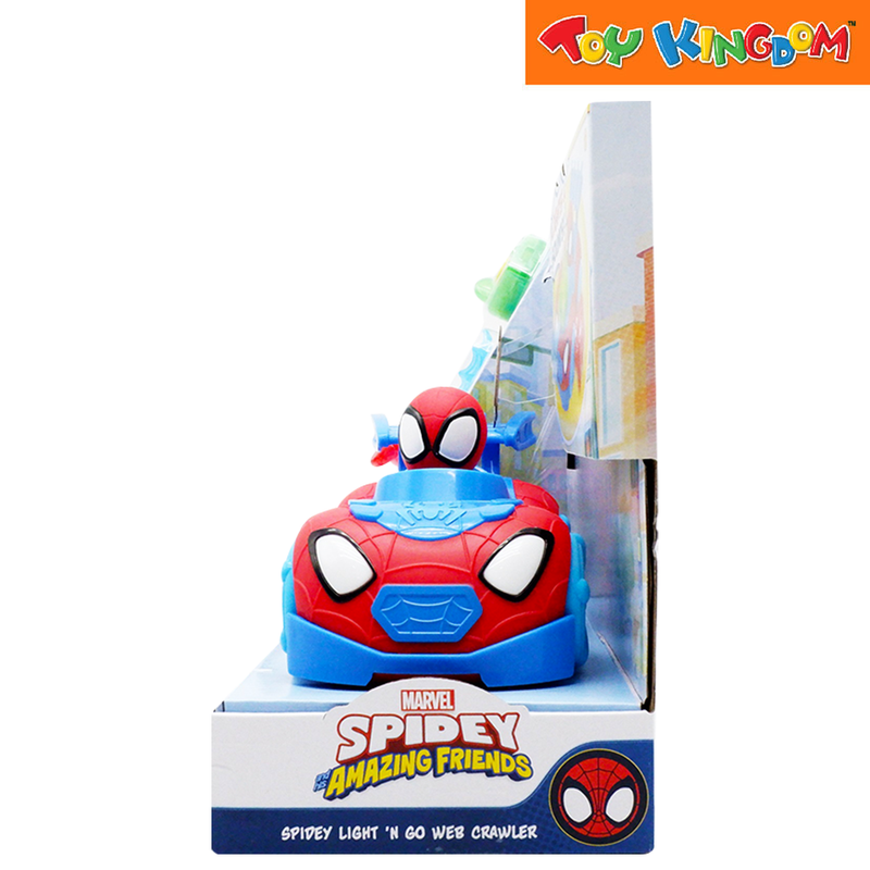 Disney Jr. Marvel Spidey and His Amazing Friends Deluxe Feature Vehicle(Spidey N Go Web Crawler)