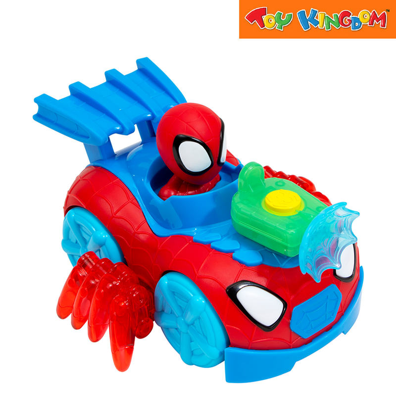 Disney Jr. Marvel Spidey and His Amazing Friends Deluxe Feature Vehicle(Spidey N Go Web Crawler)