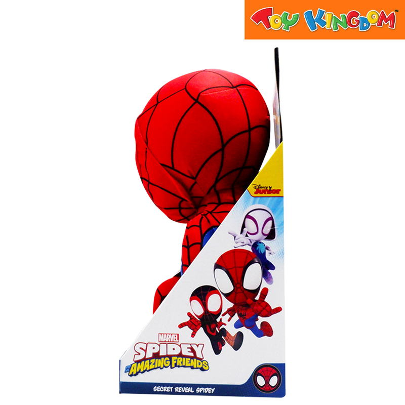 Spidey and His Amazing Friends Secret Reveal Spidey Plush