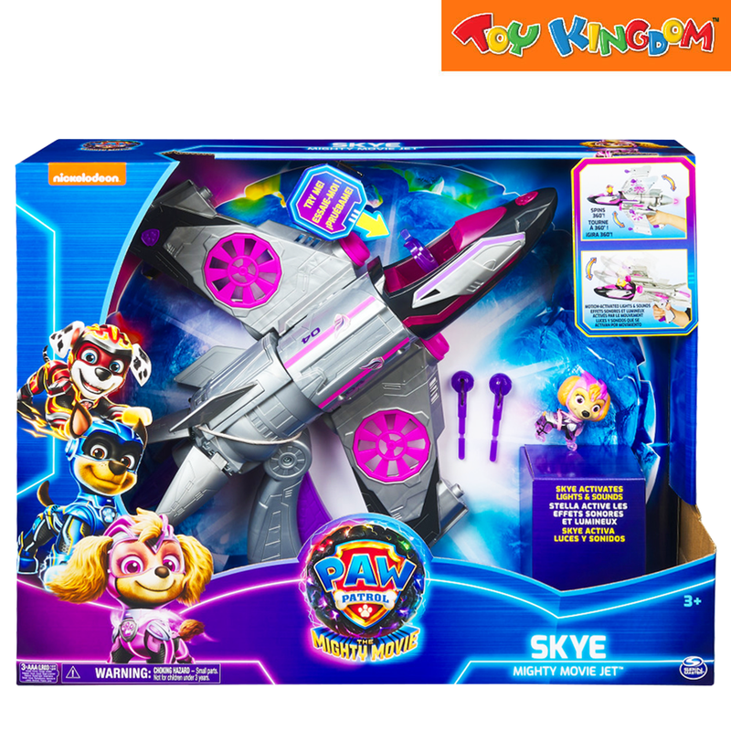 Paw Patrol The Mighty Movie Skye Deluxe Vehicle