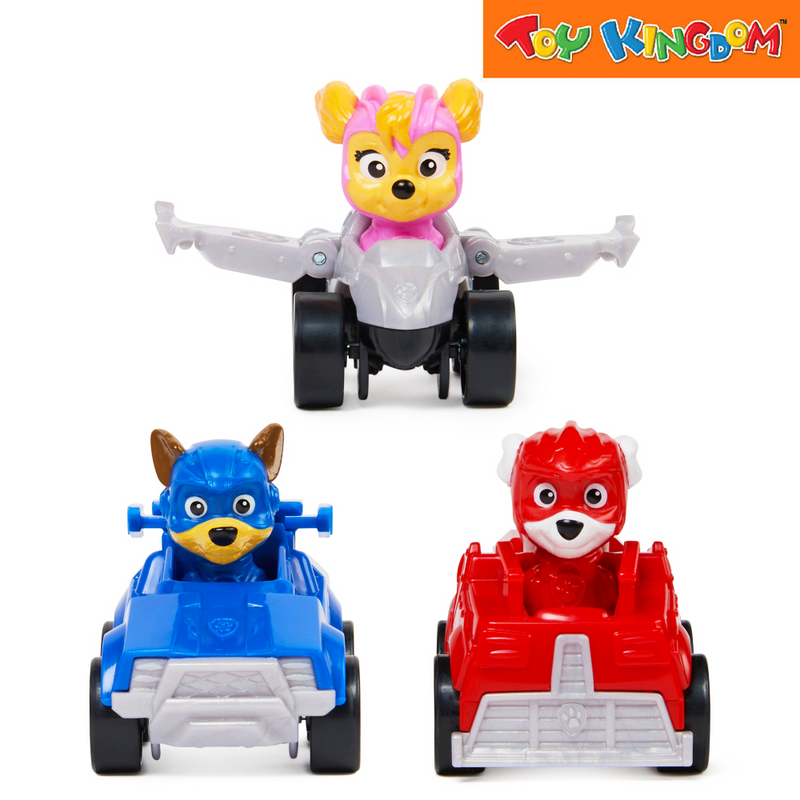 Paw Patrol The Mighty Movie Pawket Vehicle Giftpack