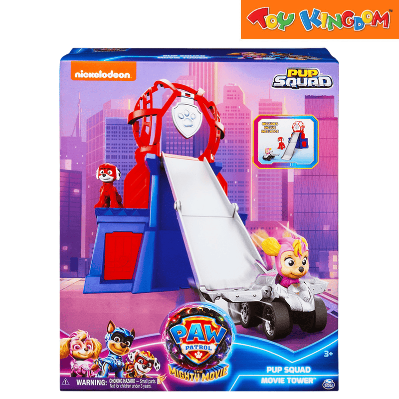 Paw Patrol The Mighty Movie PYS Movie Tower Playset