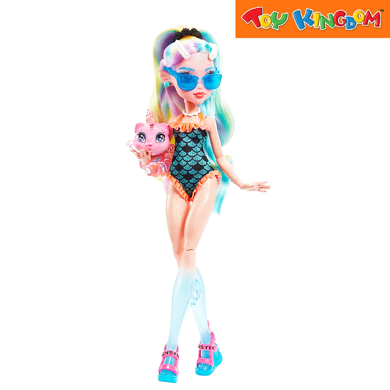 Monster High Lagoona Blue Doll With Pet And Accessories