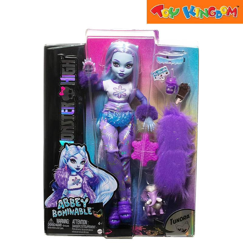 Monster High Abbey Bominable Yeti Fashion Doll With Accessories