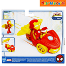 Marvel Spidey and His Amazing Friends Iron Man Iron Racer Action Figures