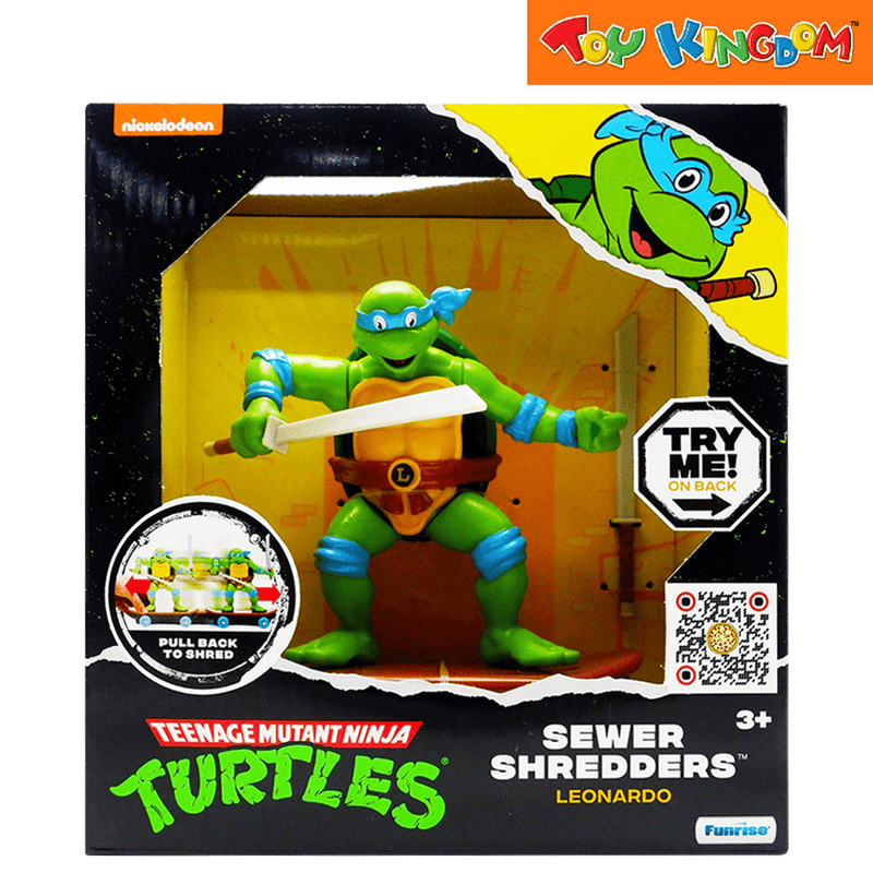 Teenage Mutant Ninja Turtles Sewer Shredders Classic Leonardo Action Figures