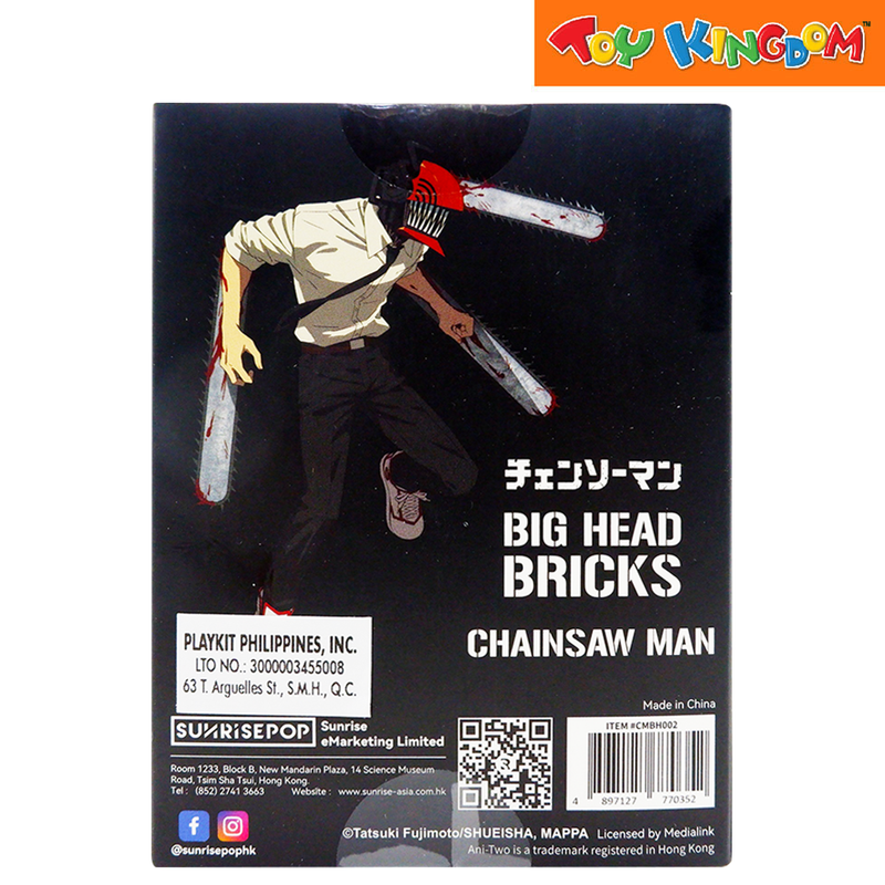 Chainsaw Man Chainsaw Man Big Head Bricks Action Figures